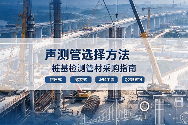 鞍山声测管选型标准